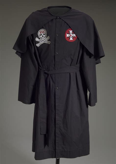 Kkk robe - “Klan robes, for instance, are identifiable by the cloth, the design and the sewing,” Nandi said, and she performs chemical analyses on the metal, ceramic and paper objects acquired by the ...